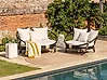 Sonneninsel 2er Set ROSSANO Rattan Schwarz