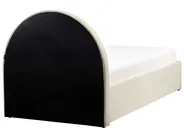 Kinderbett mit Stauraum ANET Stoff Beige 90 x 200 cm_959460