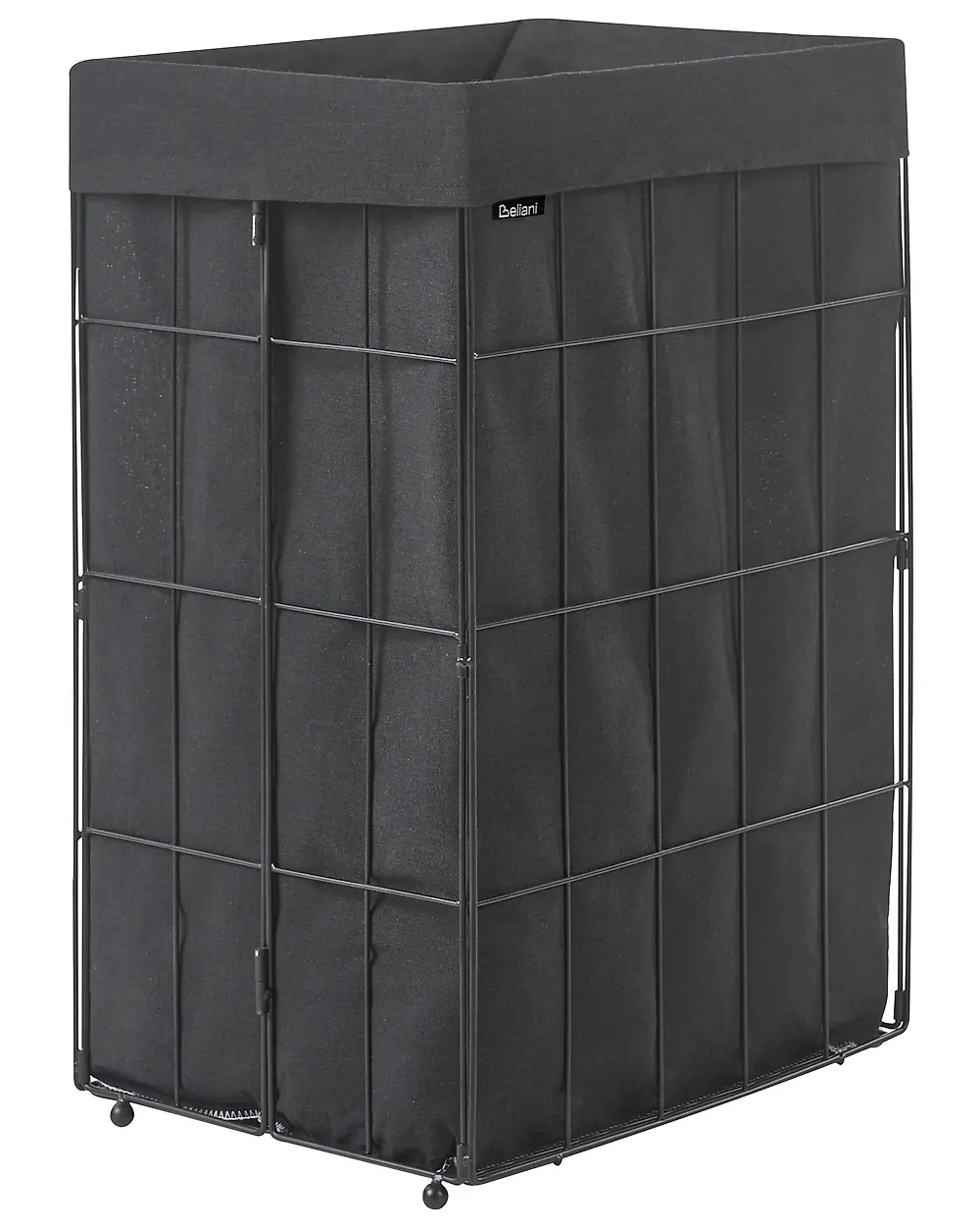 wäschekörbe mit deckel Wiltec Wäschebox 105 L natur Wäschekorb aus Bambus faltbare Wäschebox mit Leinensack mit 2 Fächern zum Sortieren von Schmutzwäsche Küche, Haushalt & Wohnen Florist