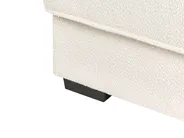 Ottomane RENDERS Bouclé Cremeweiß_988579