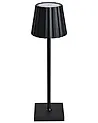 Tischlampe POMBEIRO Metall Schwarz