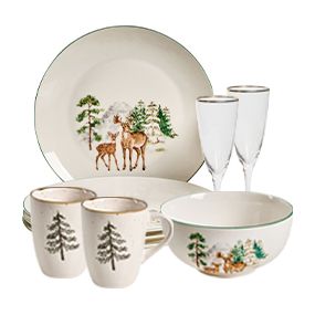 Kerstservies