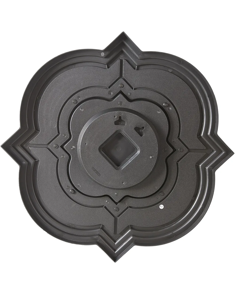 Wandspiegel COBETA 51 cm 51 cm Schwarz_904433