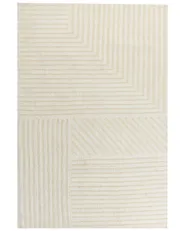 Rug ABEGUM Beige 200 x 300 cm Wool_883893