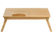Foldable Lap Desk ORGE 57 cm 35 cm Light Brown_1074342