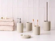 Badaccessoires Set 5-teilig CAMANA Hellbeige_996553