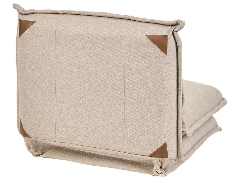 1-Sitzer Schlafsofa DELLEN Stoff Beige_1031147
