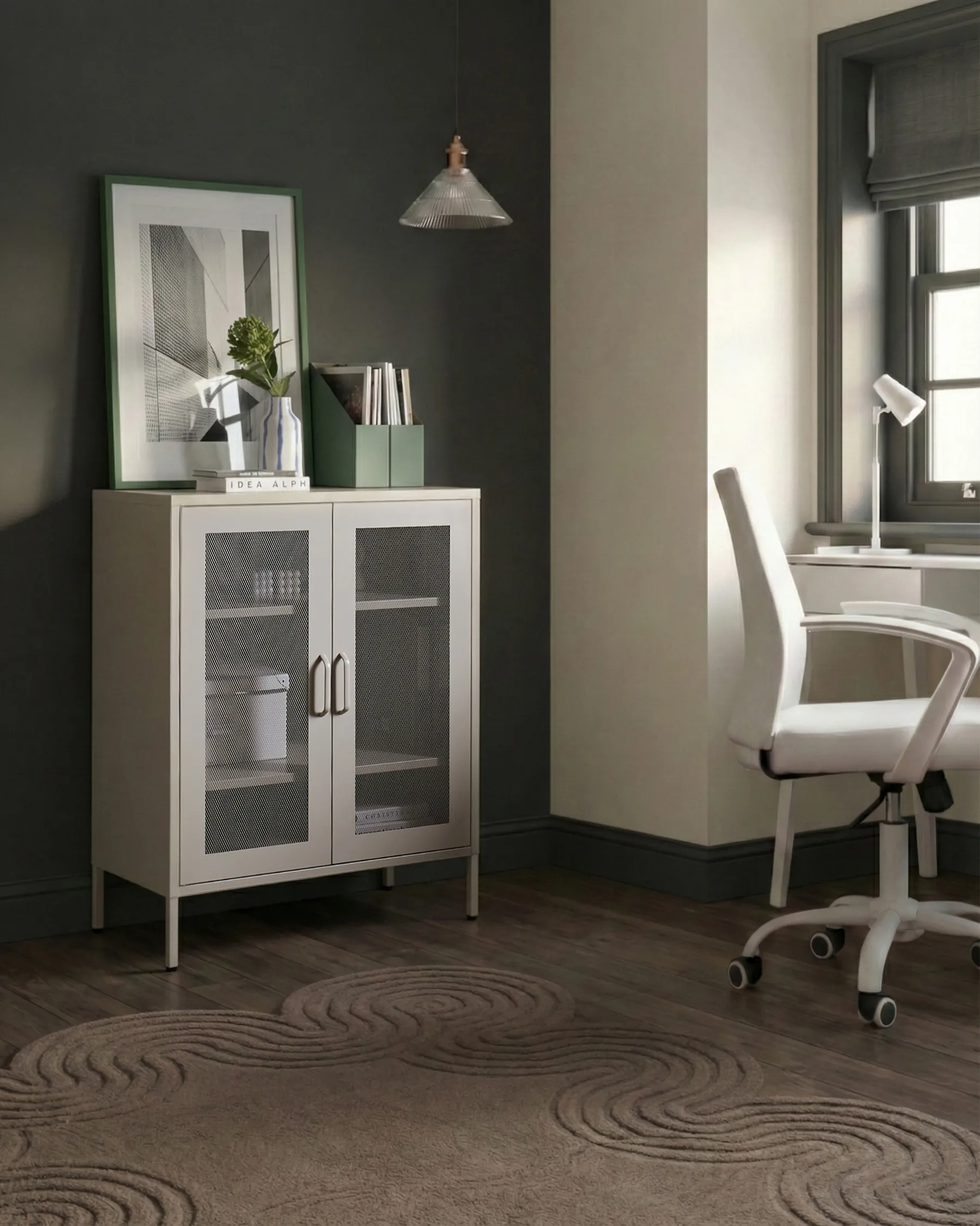 Schrank WAKATIPU Metall Hellbeige_1053156