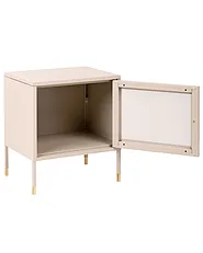 Nachttisch OSSETT Metall Beige_1160936