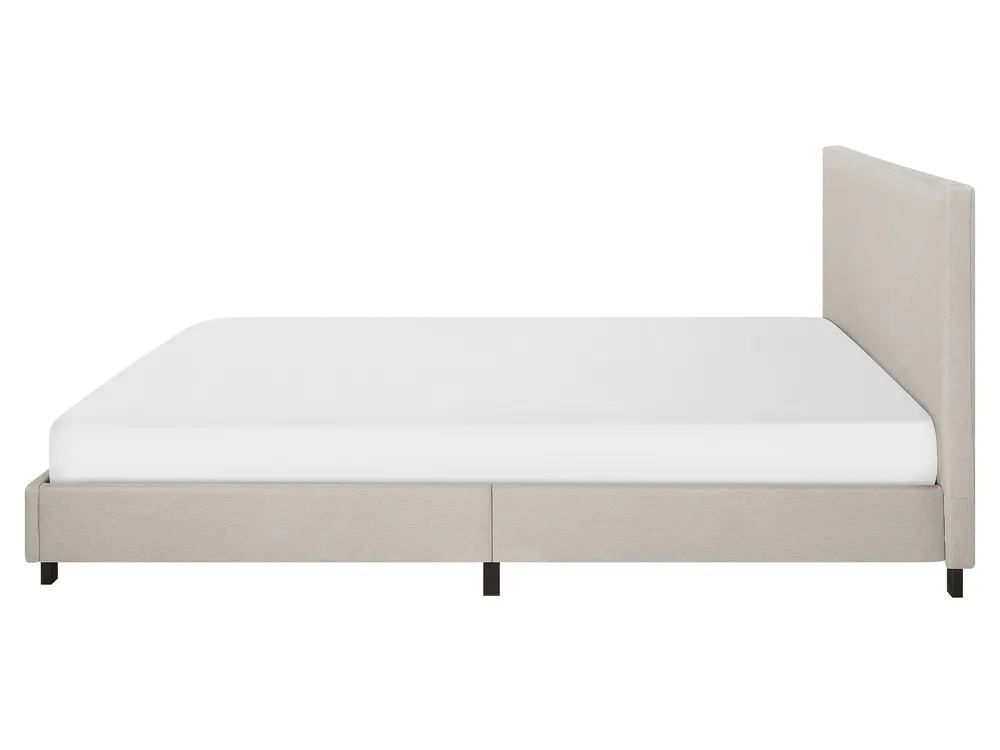 Wasserbett Stoff ALBI 160 x 200 cm Beige_916382