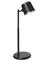 Kabellose LED Tischlampe LIBRA mit Dimmer Schwarz