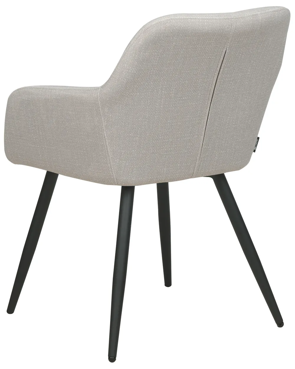 Esszimmerstuhl 2er Set CASMALIA Samtstoff Taupe_898892