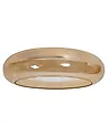 LED Deckenlampe NITH Glas Hellbraun
