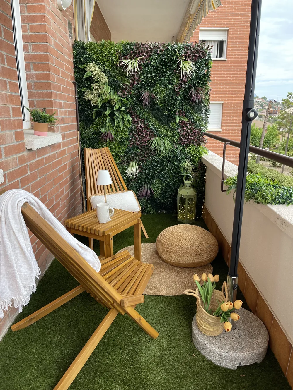Outdoor Beistelltisch BELLANO 35 cm 40 cm Akazienholz Braun_936390
