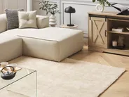 Shaggy Rug DEMRE Beige 160 x 230 cm_1133458