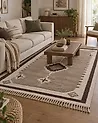 Tapis GEYVE Beige 160 x 230 cm Coton