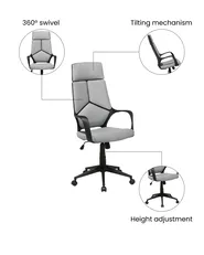 Office Chair DELIGHT Grey_1073926