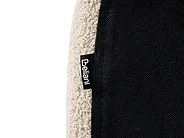 Bett mit Lattenrost Bouclé VAUCLUSE 140 x 200 cm Beige_976014
