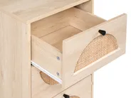 Kommode mit 4 Schubladen BOTWOOD Hellbraun_998700