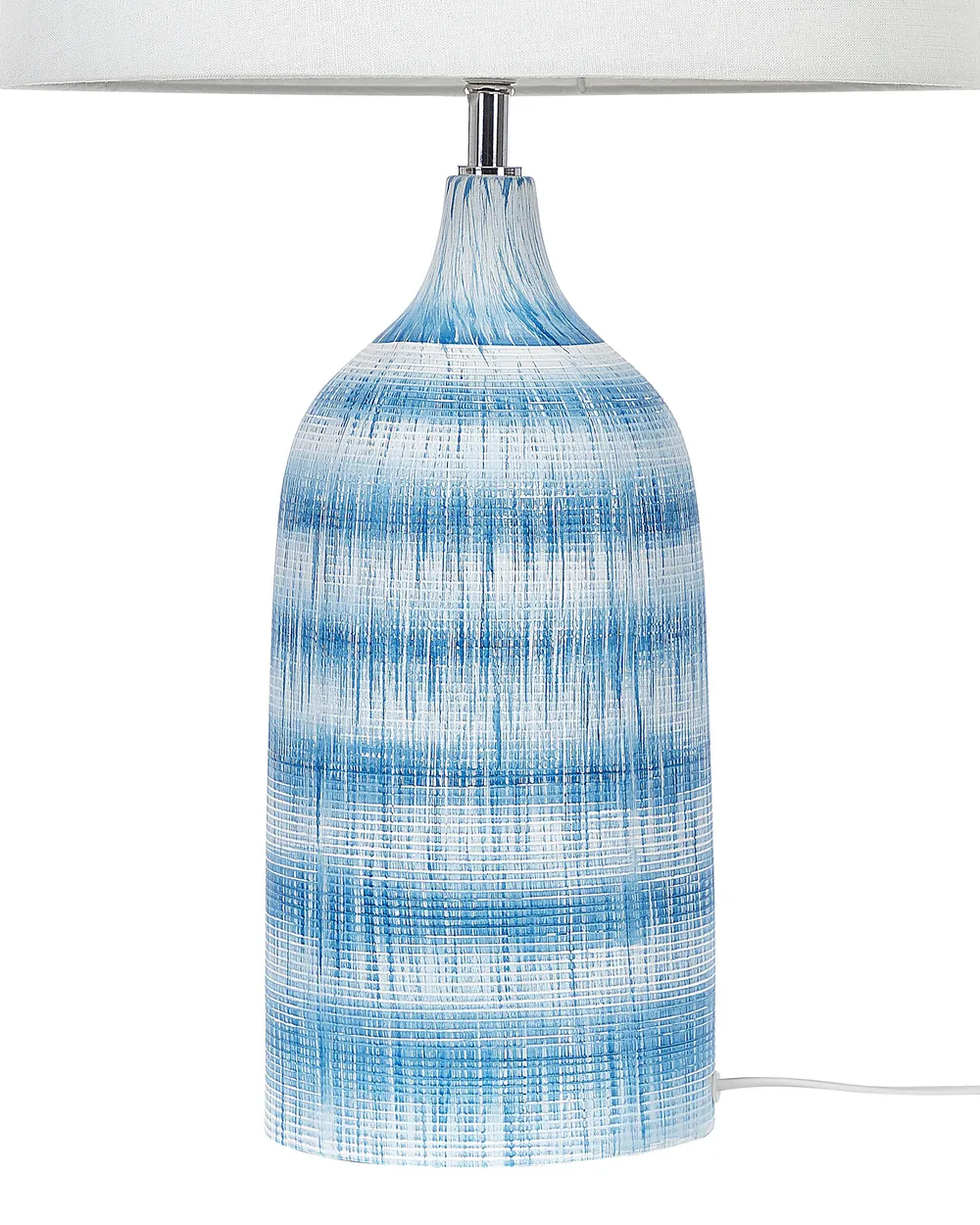 Tischlampe GEORGINA Keramik Blau_822453