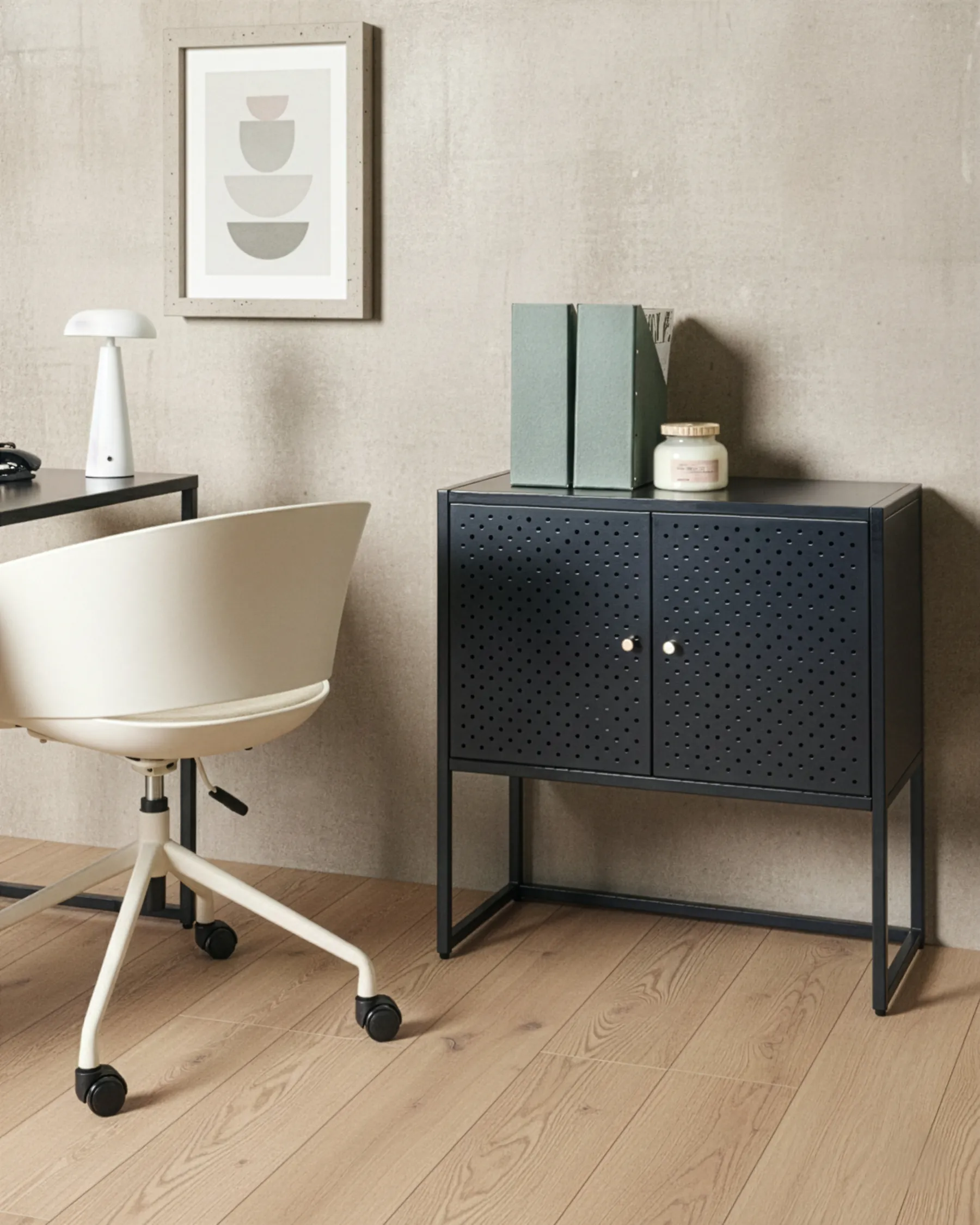 Storage Unit RAKAIA Metal Black_1037616