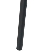 Gartenstuhl 4er Set COVOLO Schwarz_1017293