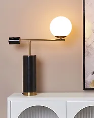 Tischlampe HONDO Stein Schwarz_1174090